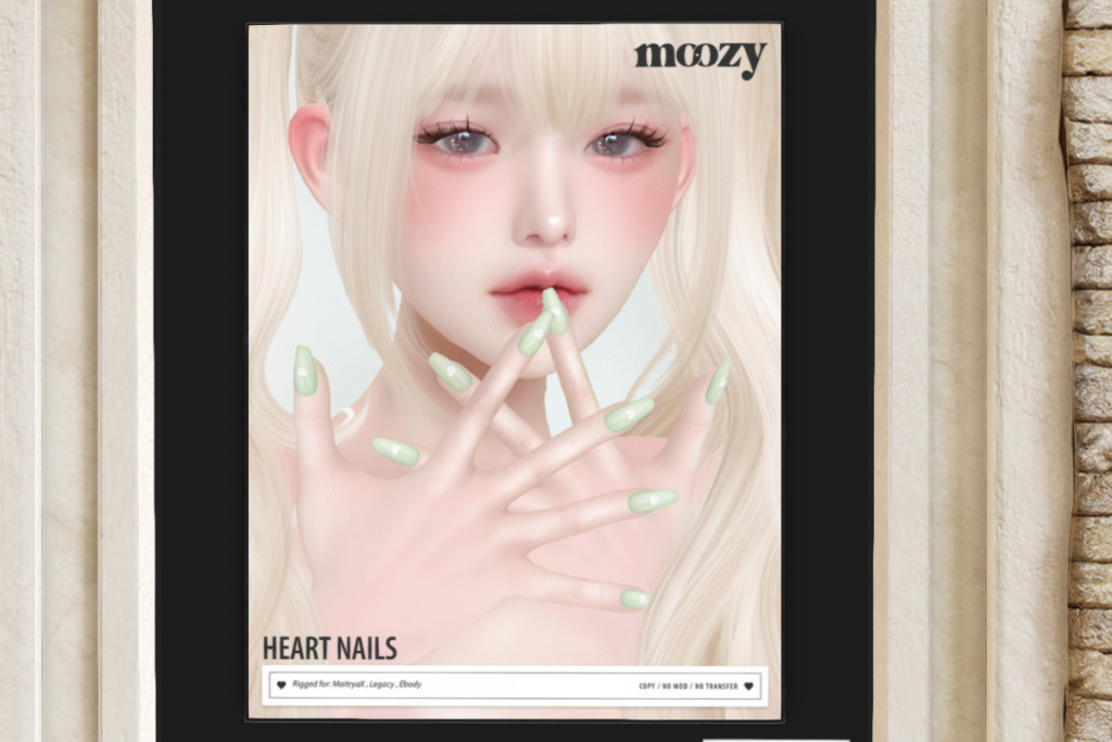 Heart Nails - Legacy/MaitreyaX/Reborn, L$249