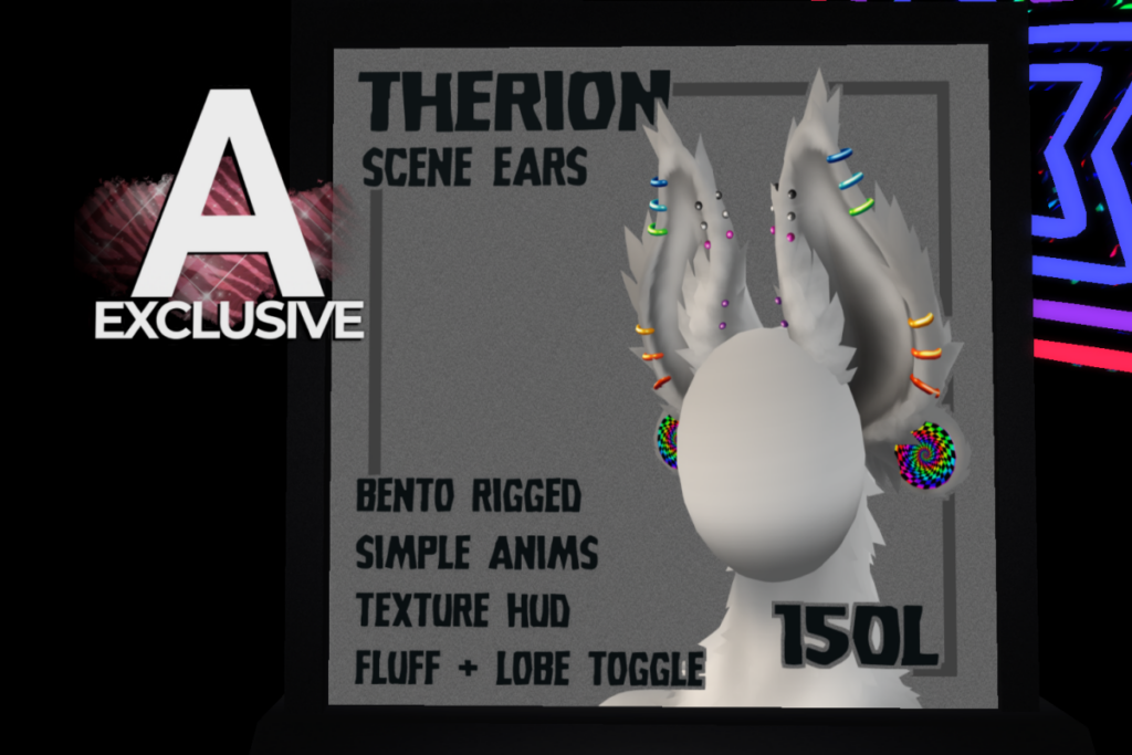 Therion Scene Ears, L$150