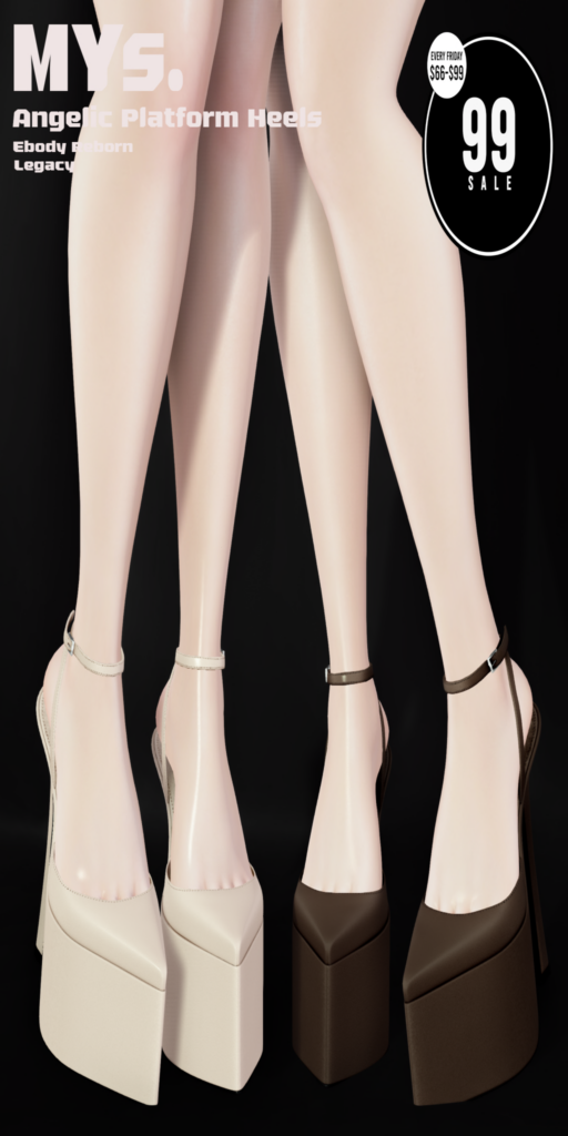 Angelic Platform Heels - Legacy/Reborn