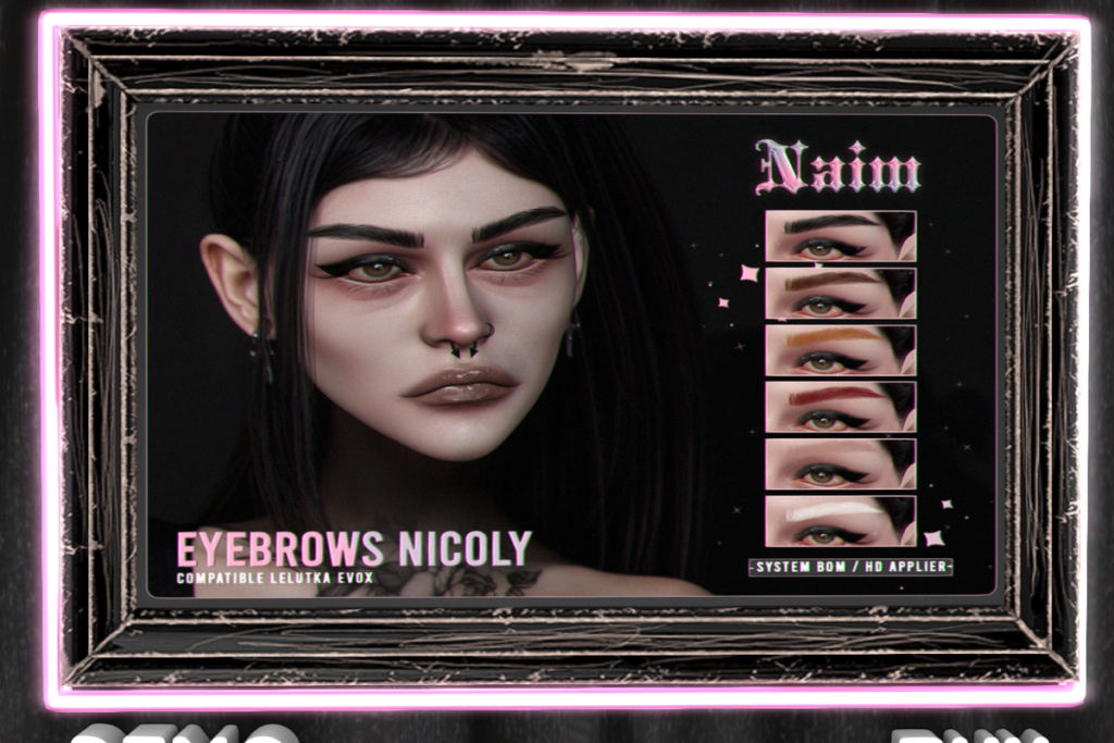 Nicoly Eyebrows - EvoX, L$199