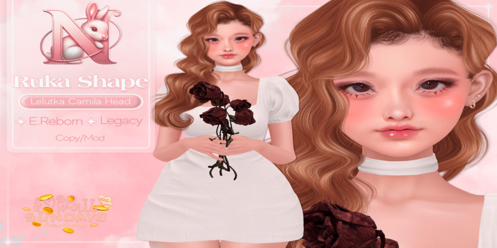 Ruka Shape - EvoX Camila/Legacy/Reborn	&lt;a href=&quot;https://maps.secondlife.com/secondlife/Dolcenotte/90/142/1777&quot;&gt;Teleport&lt;/a&gt;