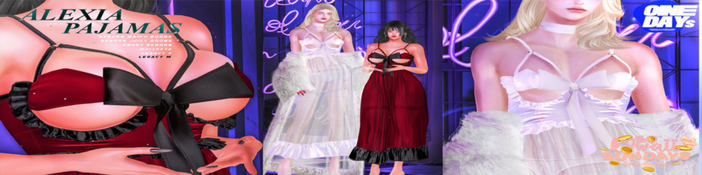 Alexia Pajamas - Legacy M+F/Maitreya/Reborn/+mods	&lt;a href=&quot;http://maps.secondlife.com/secondlife/The%20Sign%20IV/19/207/23&quot;&gt;Teleport&lt;/a&gt;