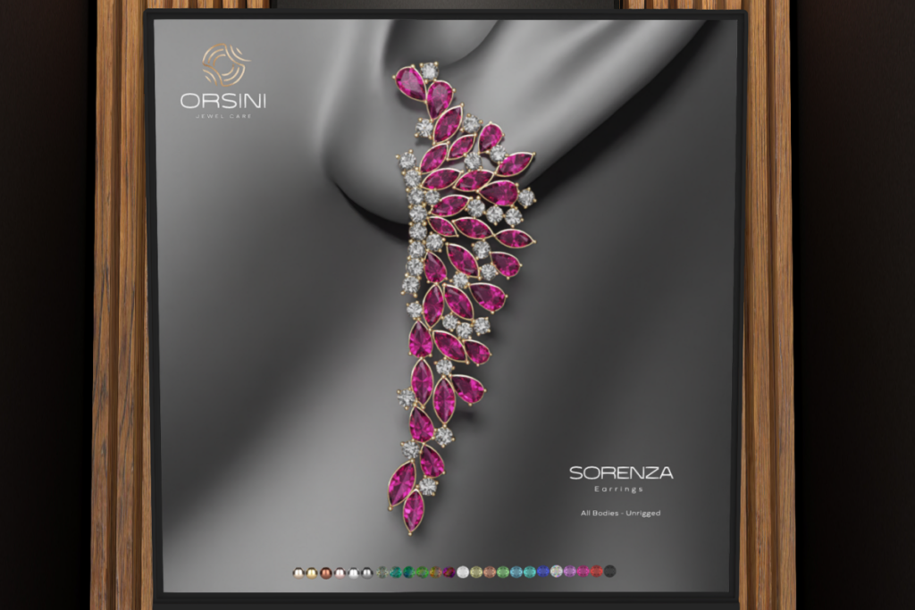 Sorenza Earrings, L$299