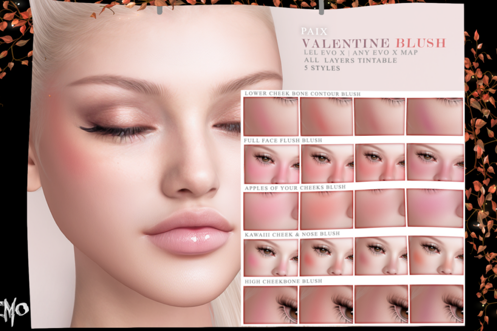 Valentine Blush - EvoX, L$299