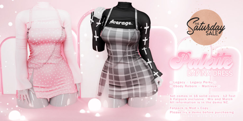 Davina Dress - Legacy/Maitreya/Reborn/+mods