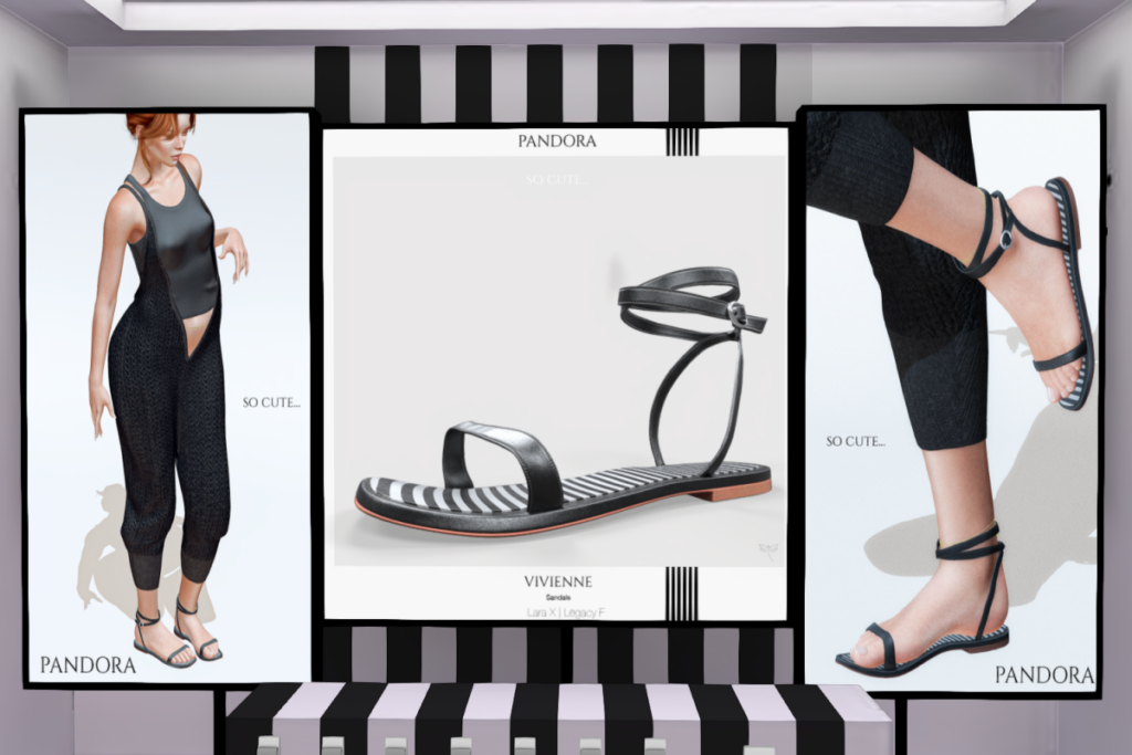 Vivienne Sandals - Legacy/MaitreyaX, L$349 each/L$1599 FP