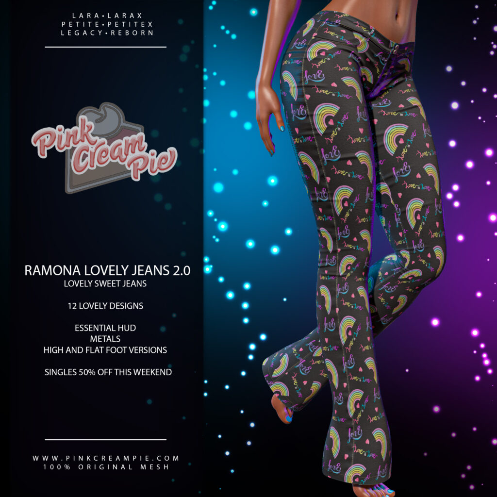 Ramona Lovely Jeans 2.0 - Legacy/MaitreyaX/Reborn/+mods