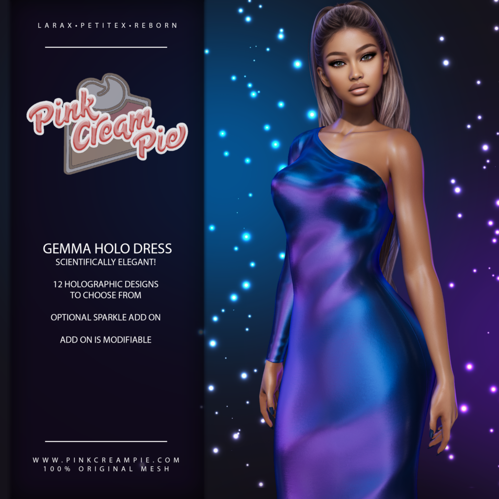 Gemma Holo Dress - MaitreyaX/Reborn/+mods