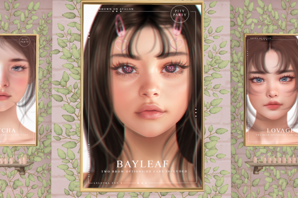 Bayleaf Skin - EvoX/Velour, L$799 each/L$3500 FP | Bayleaf Female Shape - EvoX, L$350