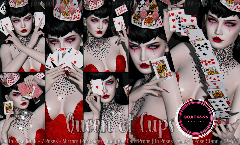 Queen of Cups Poses &amp; Props