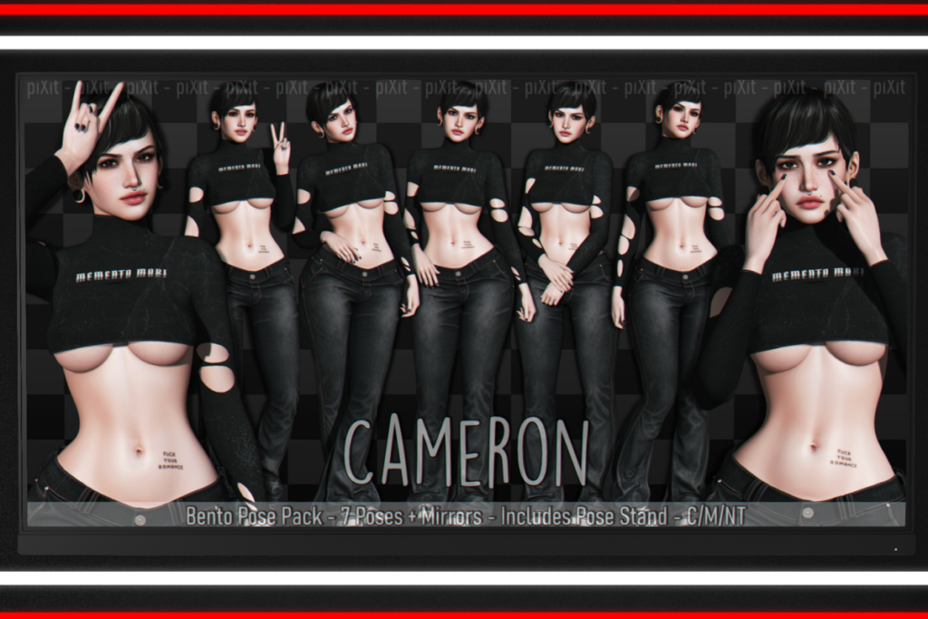 Cameron Poses, L$200