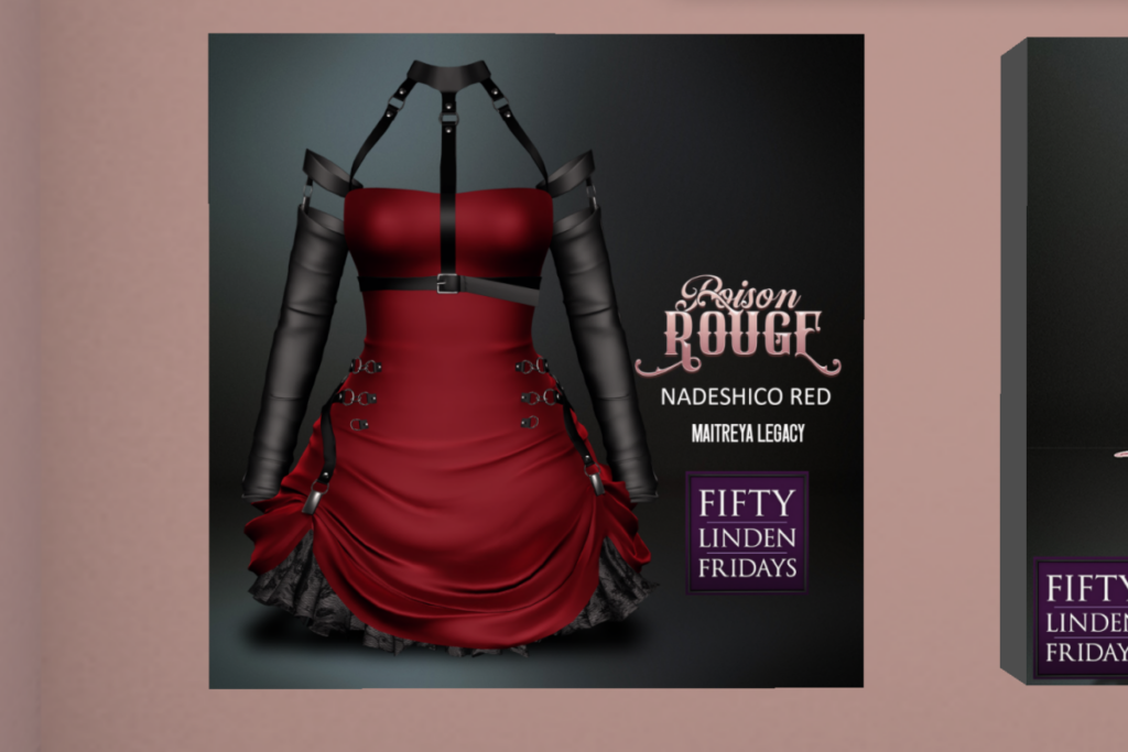 Nadeshico Red - Legacy/Maitreya	&lt;a href=&quot;http://maps.secondlife.com/secondlife/Poison%20Rouge/114/117/25&quot; target=&quot;_blank&quot;&gt;Teleport&lt;/a&gt;