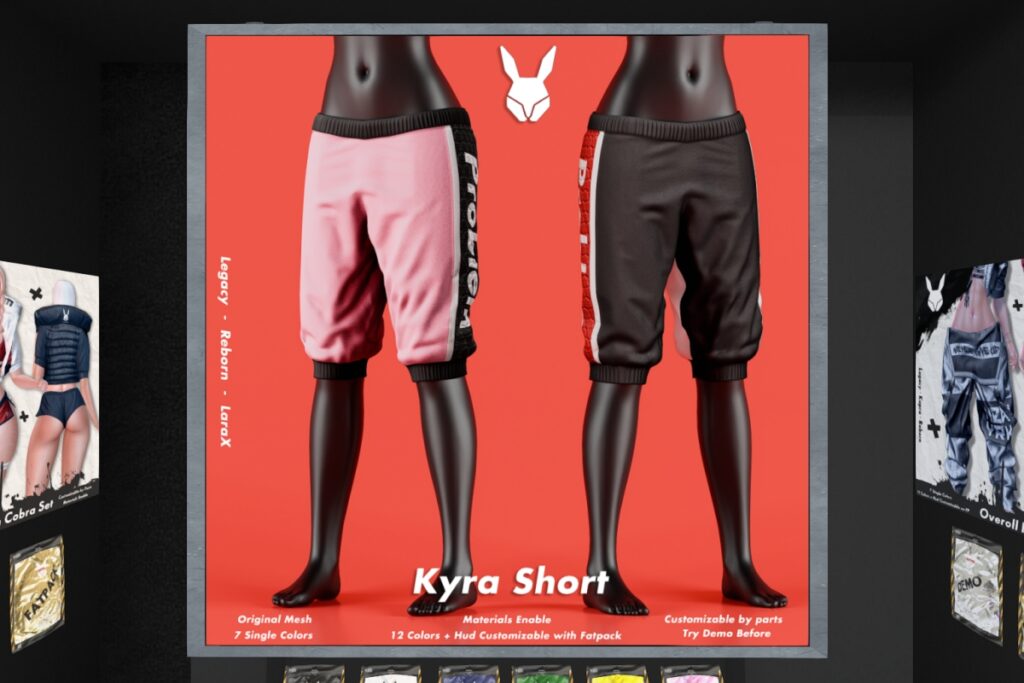 Kyra Short - Legacy/MaitreyaX/Reborn, L$249 each/L$999 FP