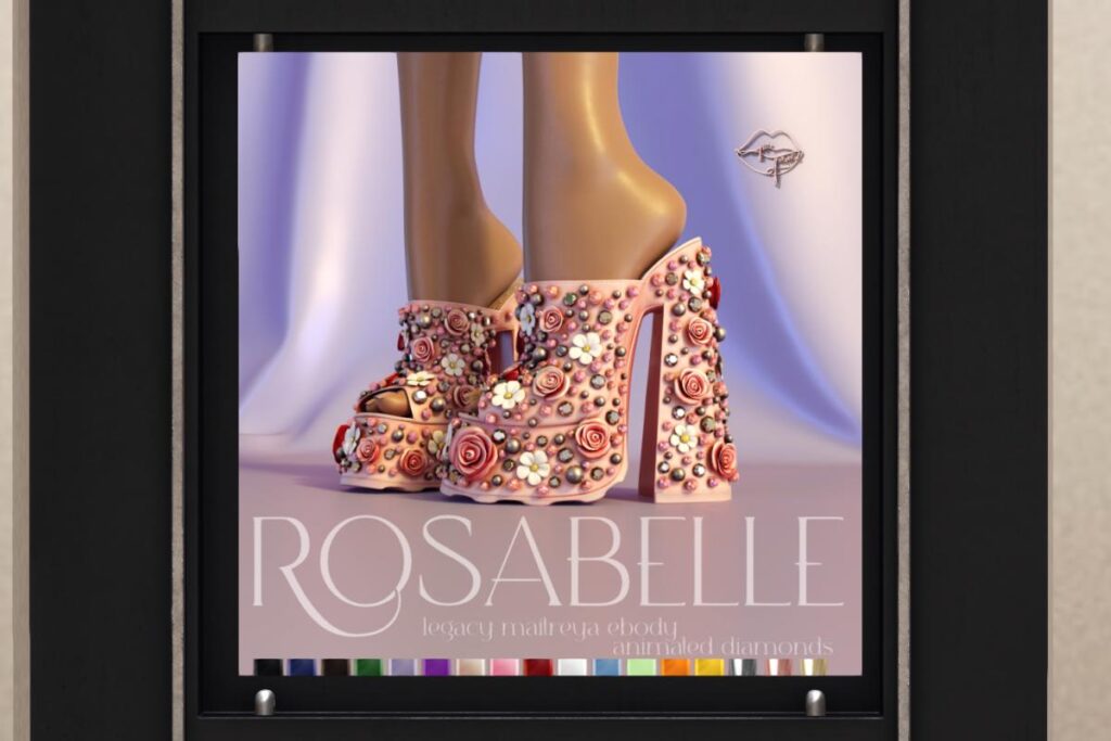 Roseabelle Heels - Legacy/Maitreya/Reborn, L$288