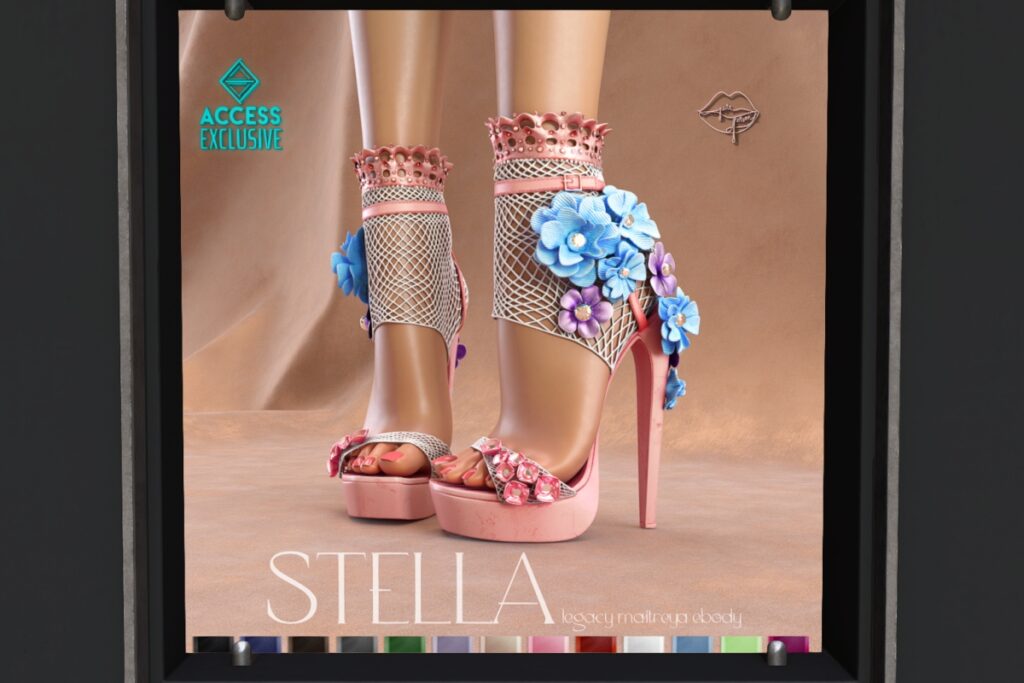 Stella Sandals - Legacy/Maitreya/Reborn, L$299