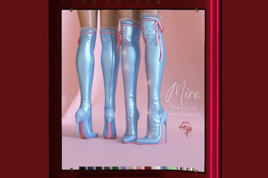 Mira Boots - Legacy/Maitreya/Reborn, L$299