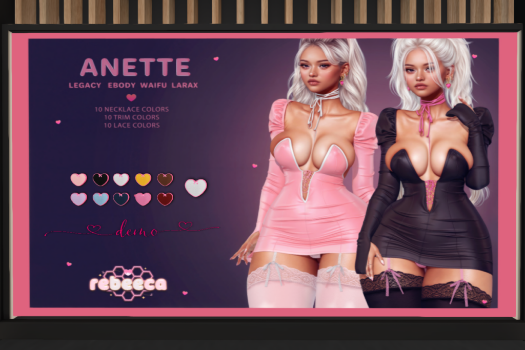 Anette Dress - Legacy/MaitreyaX/Reborn/+mods, L$299 each/L$1799 FP