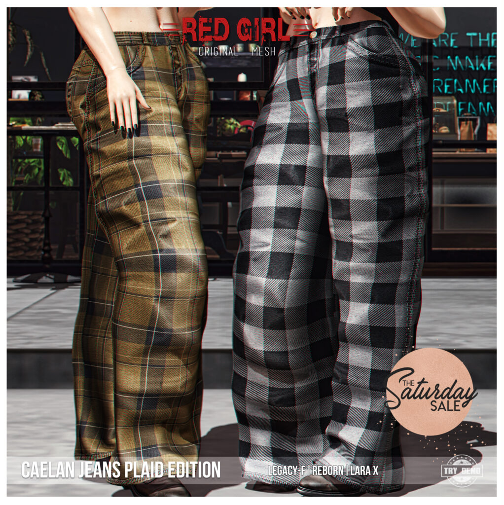 Caelan Jeans Plaid Edition - Legacy/MaitreyaX/Reborn