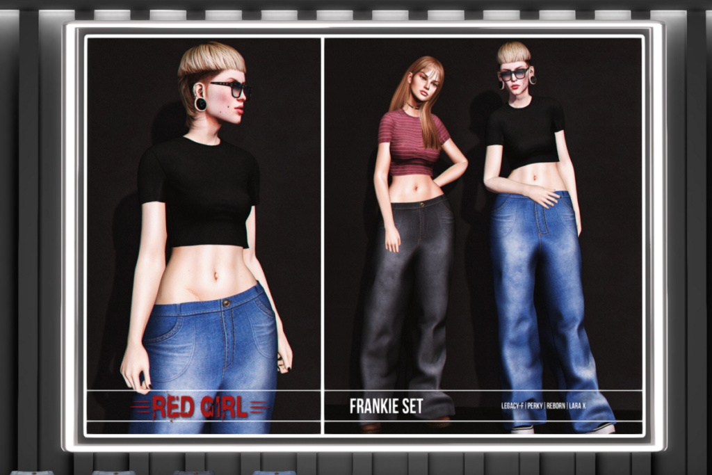 Frankie Set - Legacy/MaitreyaX/Reborn/+mods, L$249-L$275 each/L$999-L$1199 each FP