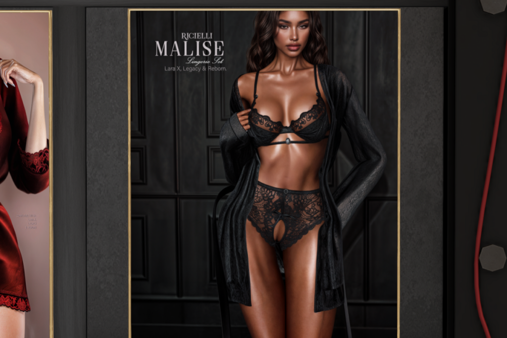 Malise Lingerie - Legacy/MaitreyaX/Reborn, L$368 each/L$1498 FP