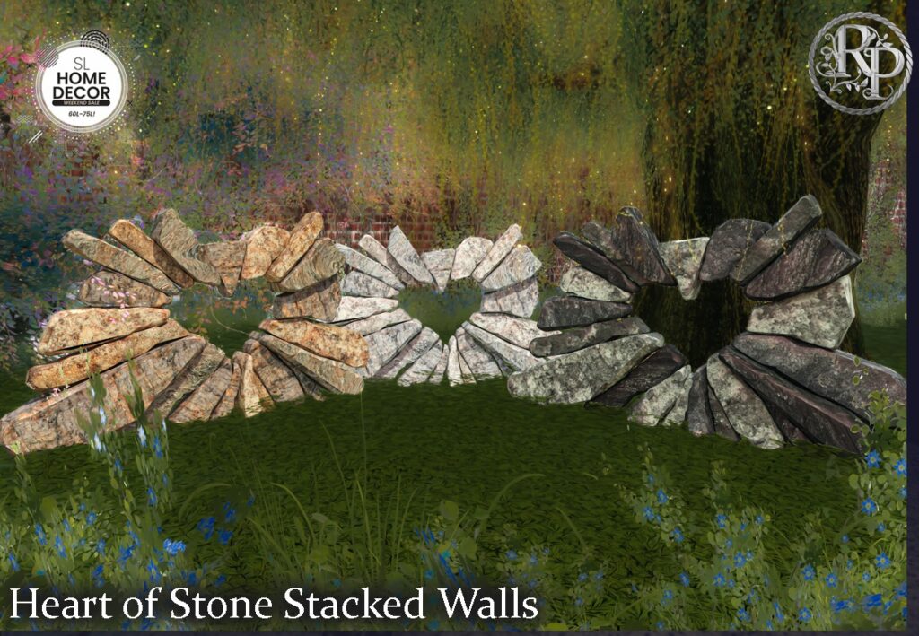 Heart Of Stone Stacked Walls