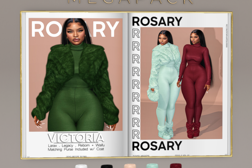 Victoria Bodysuit, Coat, &amp; Boots - Legacy/MaitreyaX/Reborn/+mods, L$200 each/L$699-L$1299 each FP/L$1999 MP