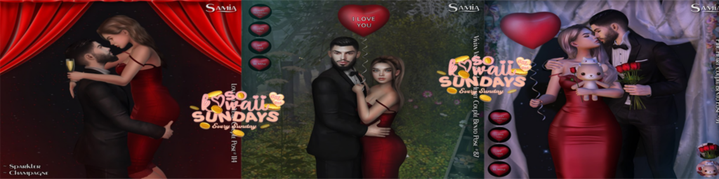 Valentine&#039;s Couples Poses	&lt;a href=&quot;http://maps.secondlife.com/secondlife/District%20Blue/214/105/3006&quot;&gt;Teleport&lt;/a&gt;