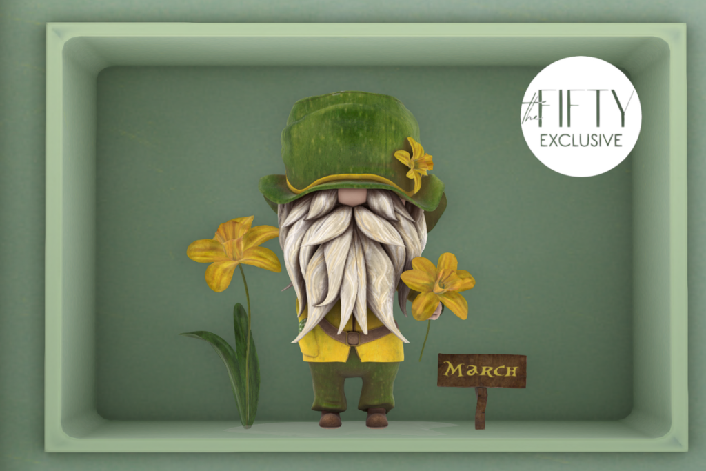 Flower Gnome Collection March, L$200