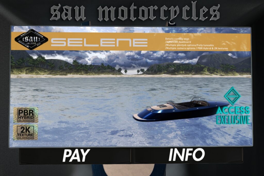 Selene Speedboat, L$2480