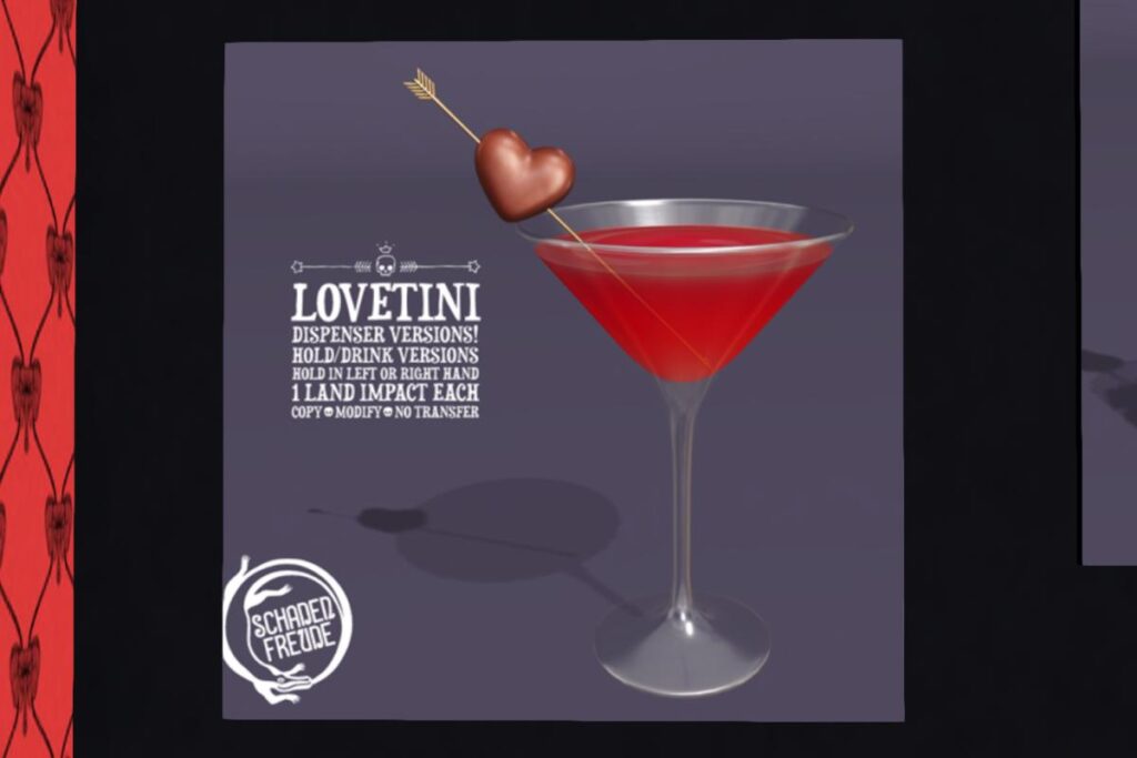 Lovetini Drink, L$88