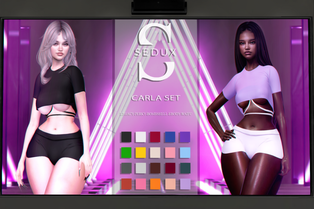 Carla Set - Legacy/Reborn/+mods, L$199 each/L$999 FP