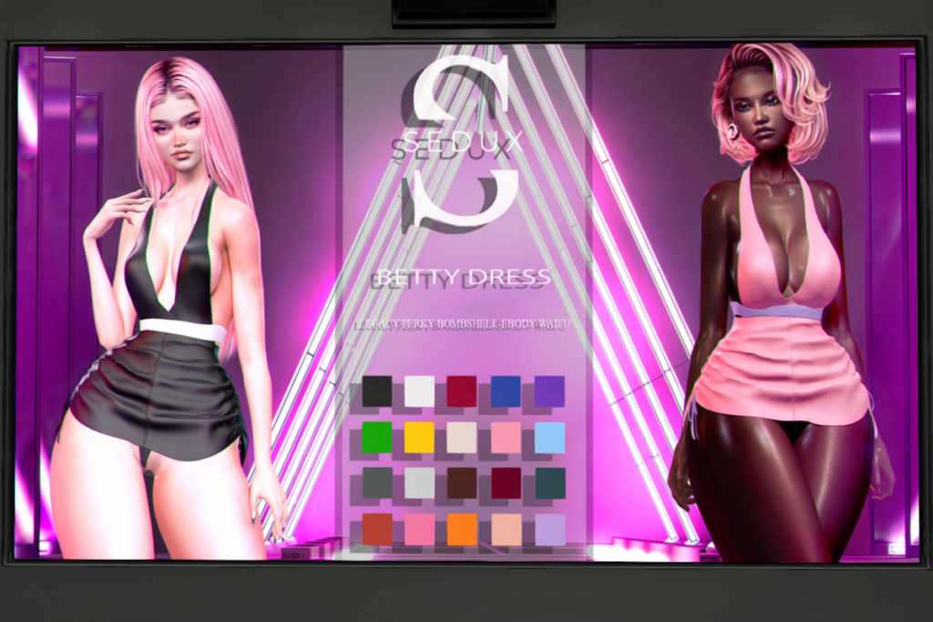 Betty Dress - Legacy/Reborn/+mods, L$199 each/L$999 FP