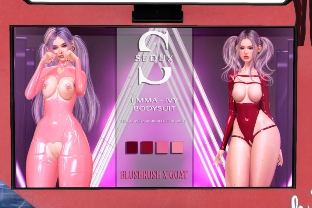 Emma and Ivy Bodysuits - Legacy/Reborn/+mods, L$90 each/L$450 each FP