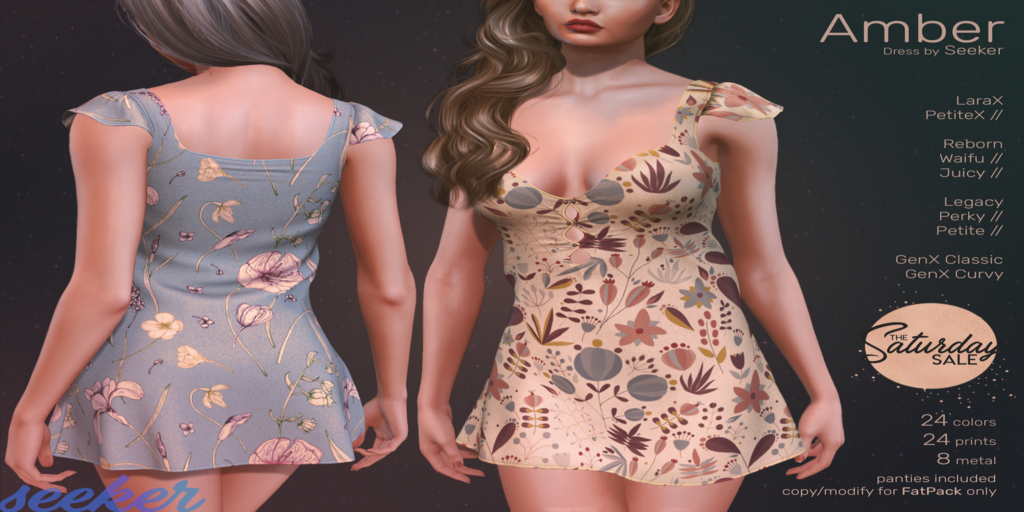 Amber Dress - GenX/Legacy/MaitreyaX/Reborn/+mods