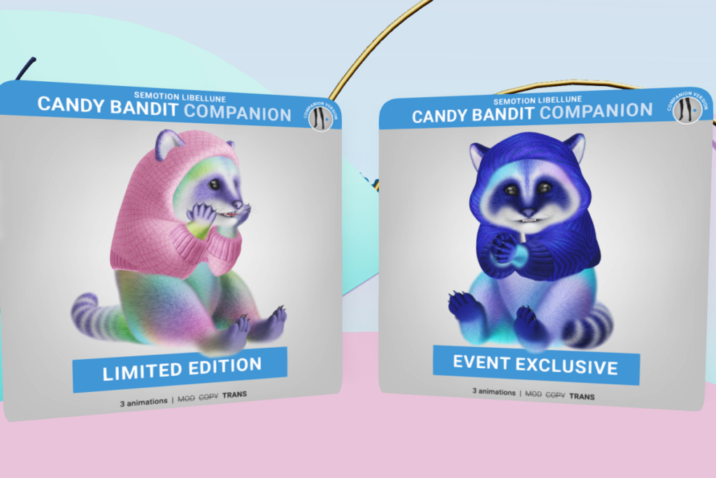 Candy Bandit Companion Limited Edition &amp; Event Exclusive, L$185 each