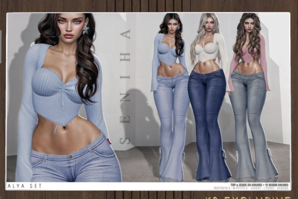 Alya Top - Legacy/MaitreyaX/Reborn/+mods, L$249 each/L$999-L$1799 each FP