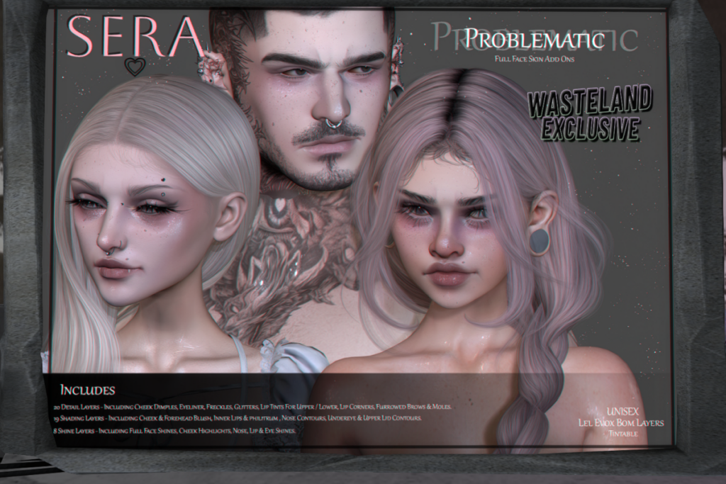 Problematic Skin Addons - EvoX, L$399