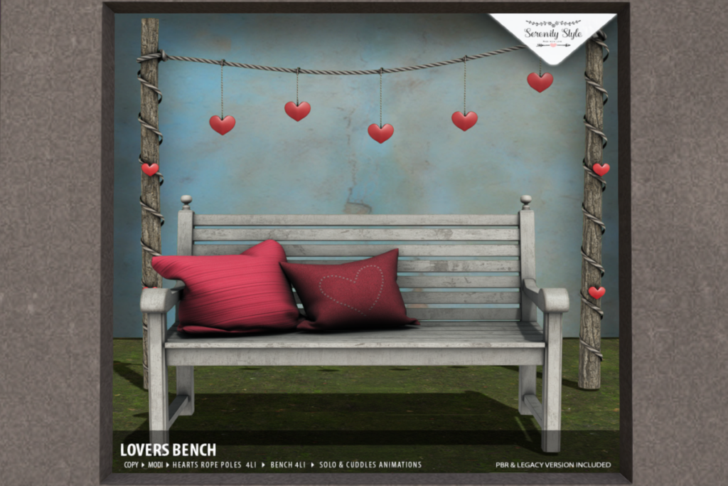 Lovers Bench, L$399