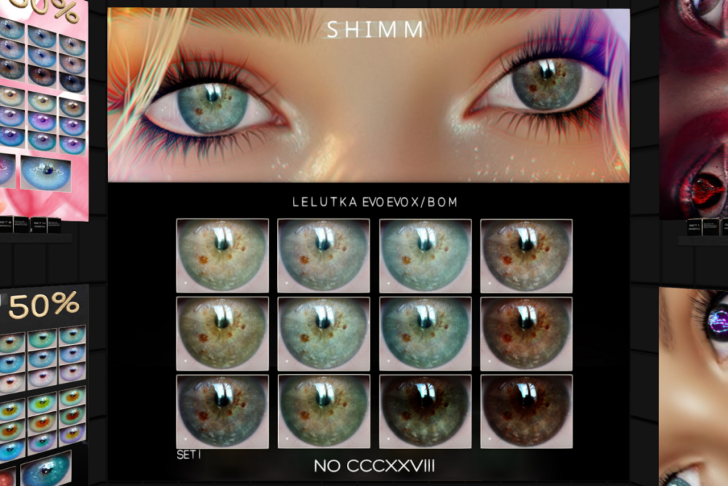 No CCCXXVIII Eyes - BOM/Evo/EvoX, L$288