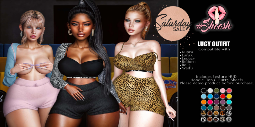 Lucy Outfit - Inithium/Legacy/MaitreyaX/Reborn/+mods	&lt;a href=&quot;http://maps.secondlife.com/secondlife/Wild%20Pack/207/177/23&quot;&gt;Teleport&lt;/a&gt;