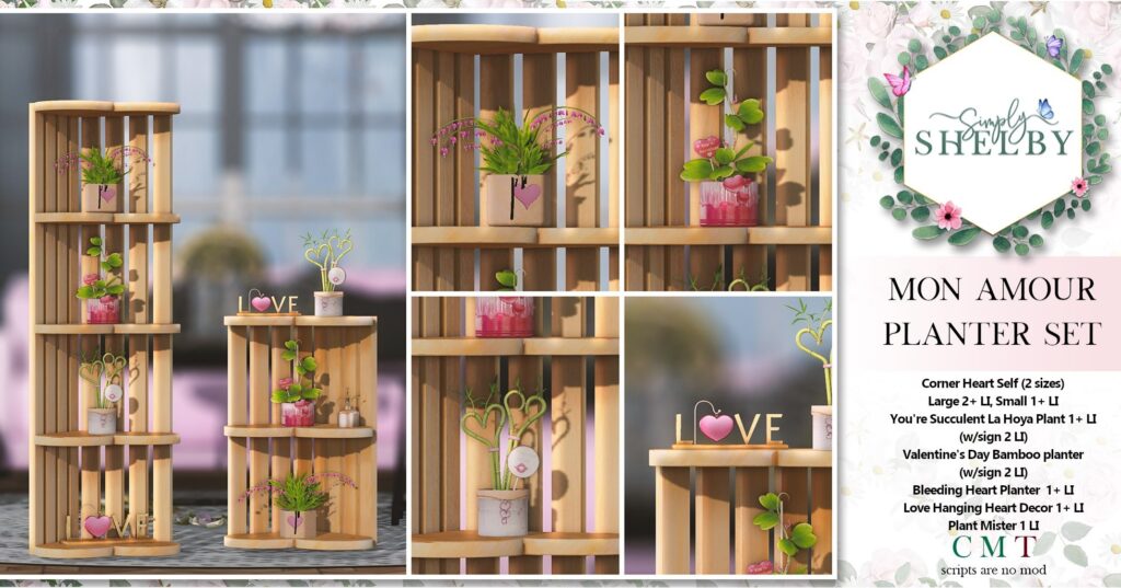 Mon Amour Planter Set