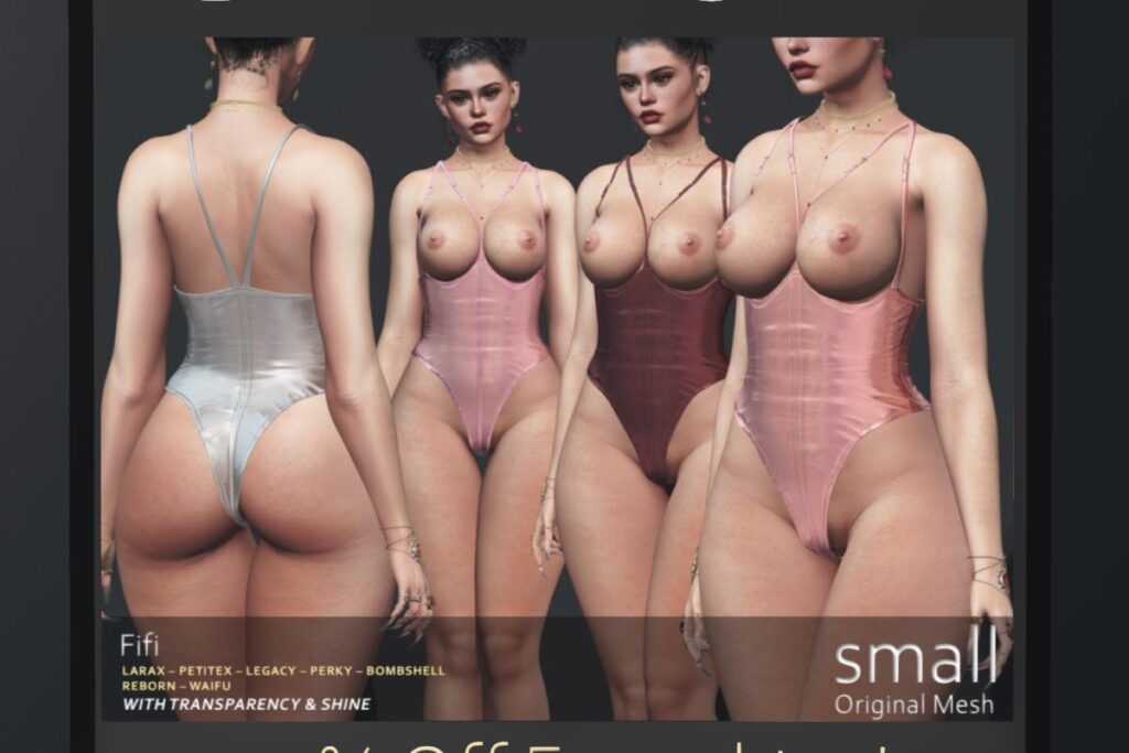 Fifi Bodysuit - Legacy/MaitreyaX/Reborn/+mods, L$498 each/L$1399 FP