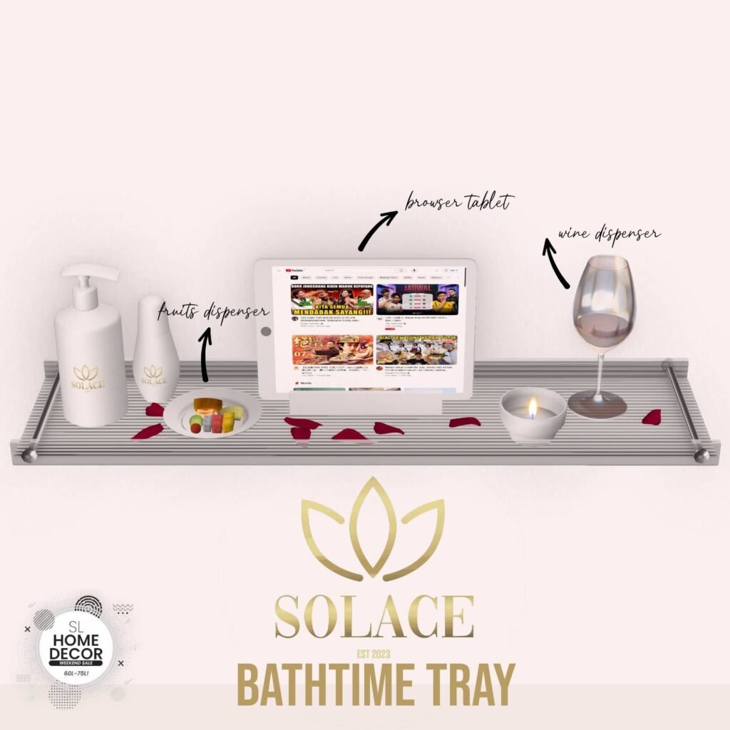 Bath Time Tray