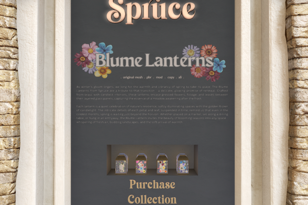 Blume Lanterns, L$299