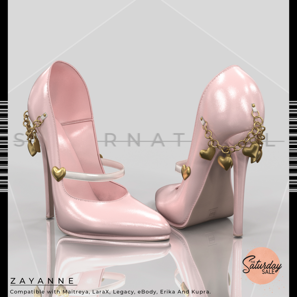 Zayanne Heels - Erika/Inithium/Legacy/Maitreya/Reborn/+mods	&lt;a href=&quot;http://maps.secondlife.com/secondlife/Supernatural/122/152/21&quot;&gt;Teleport&lt;/a&gt;