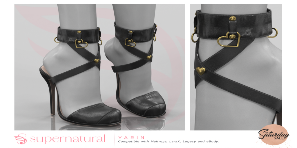 Yarin Heels - Legacy/Maitreya/Reborn/+mods	&lt;a href=&quot;http://maps.secondlife.com/secondlife/Supernatural/128/154/458&quot;&gt;Teleport&lt;/a&gt;