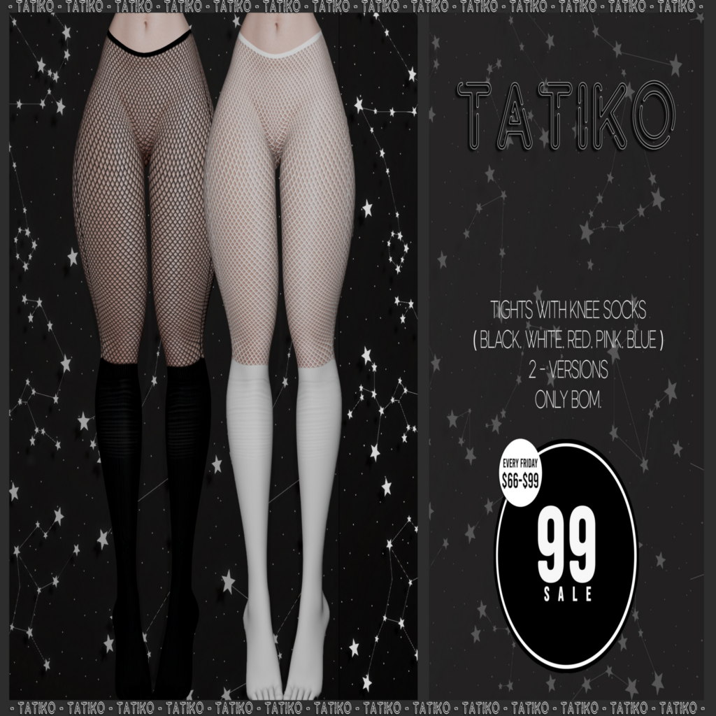 Tights W/Knee Socks - BOM