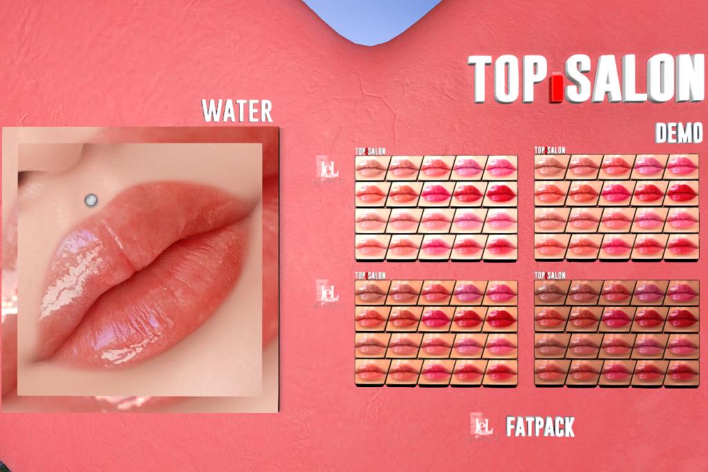 Water Lipstick - EvoX, L$135 each/L$270 FP