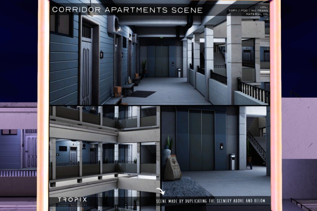 Corridor Apartments Scene, L$279