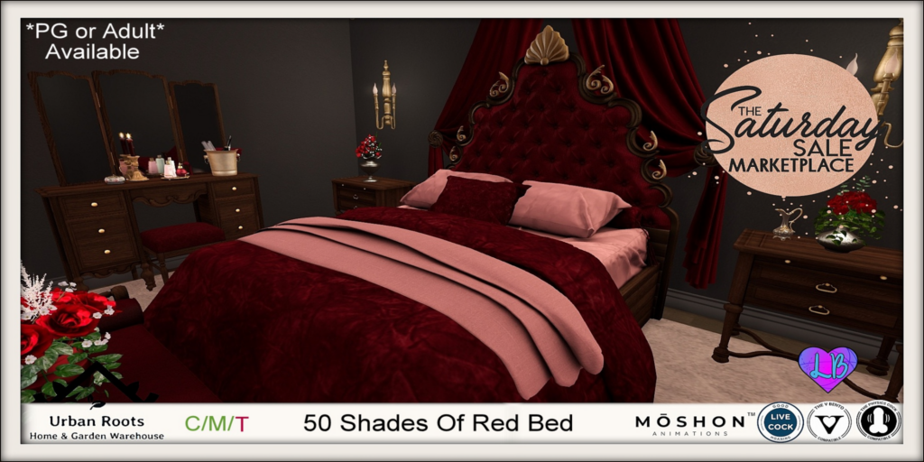 50 Shades of Red Bed